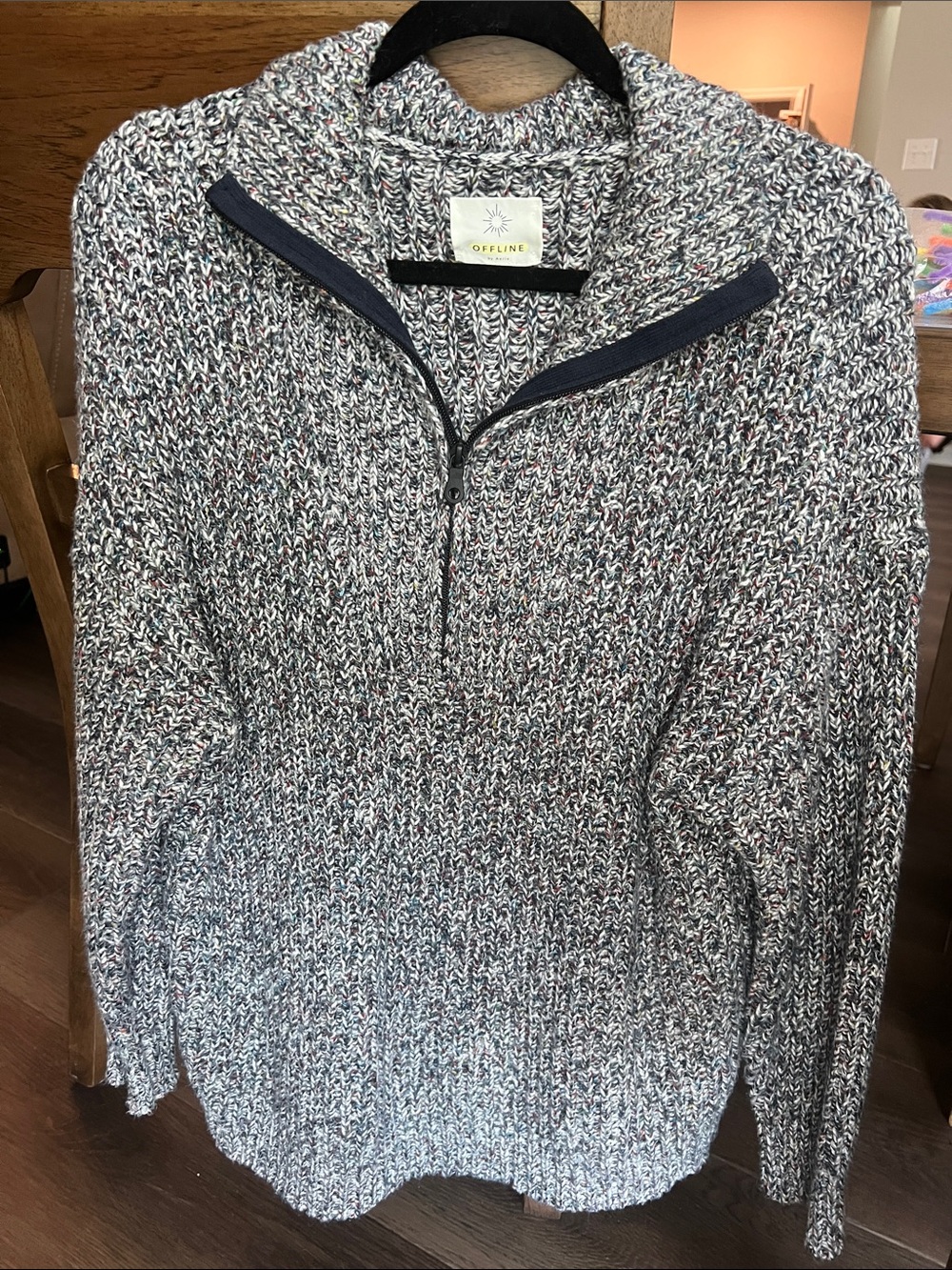 Aerie Half-Zip Sweater